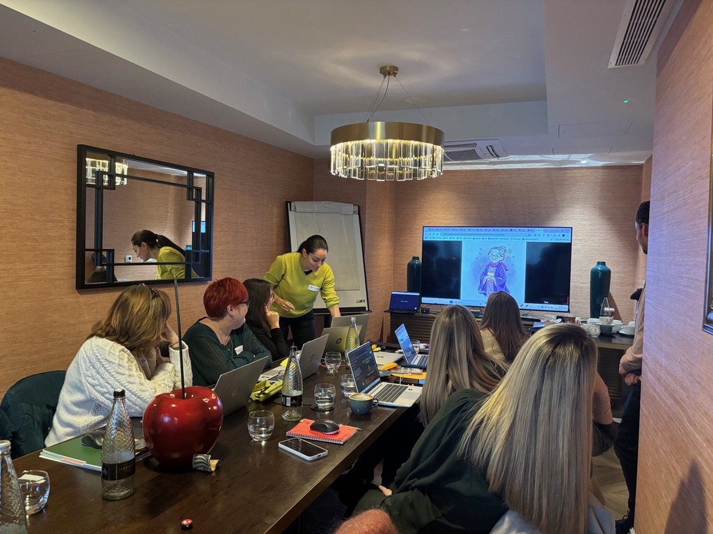 Audley team show and tell