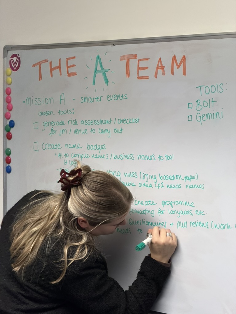 Guides for Brides whiteboard planning