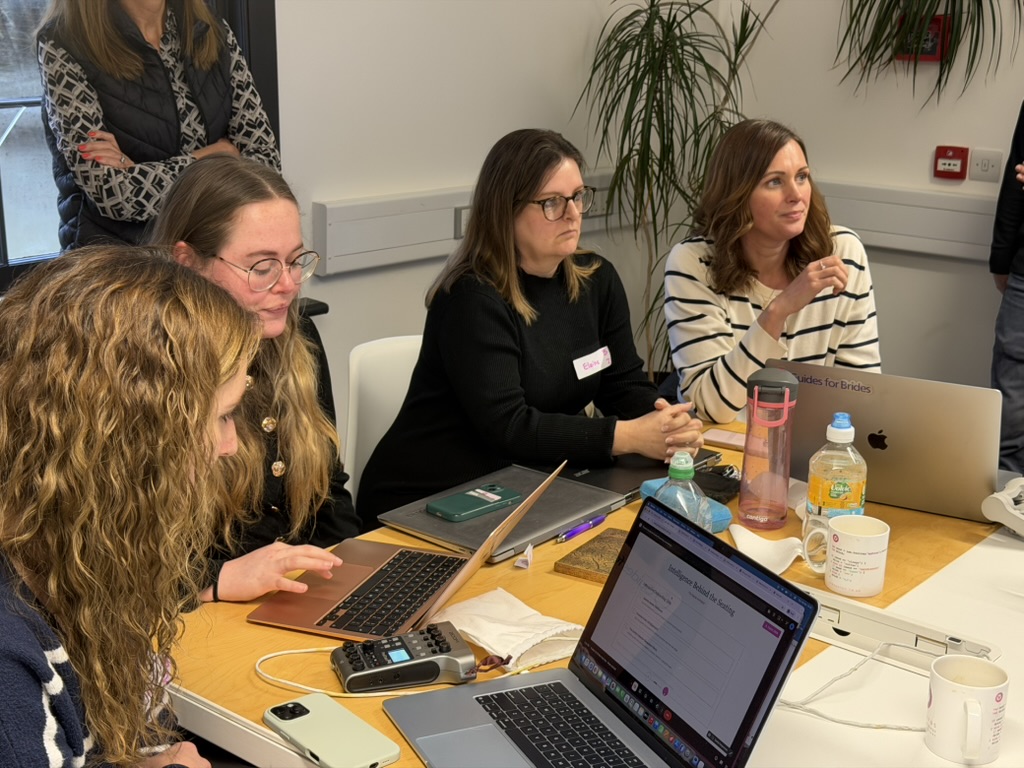 Guides for Brides team working