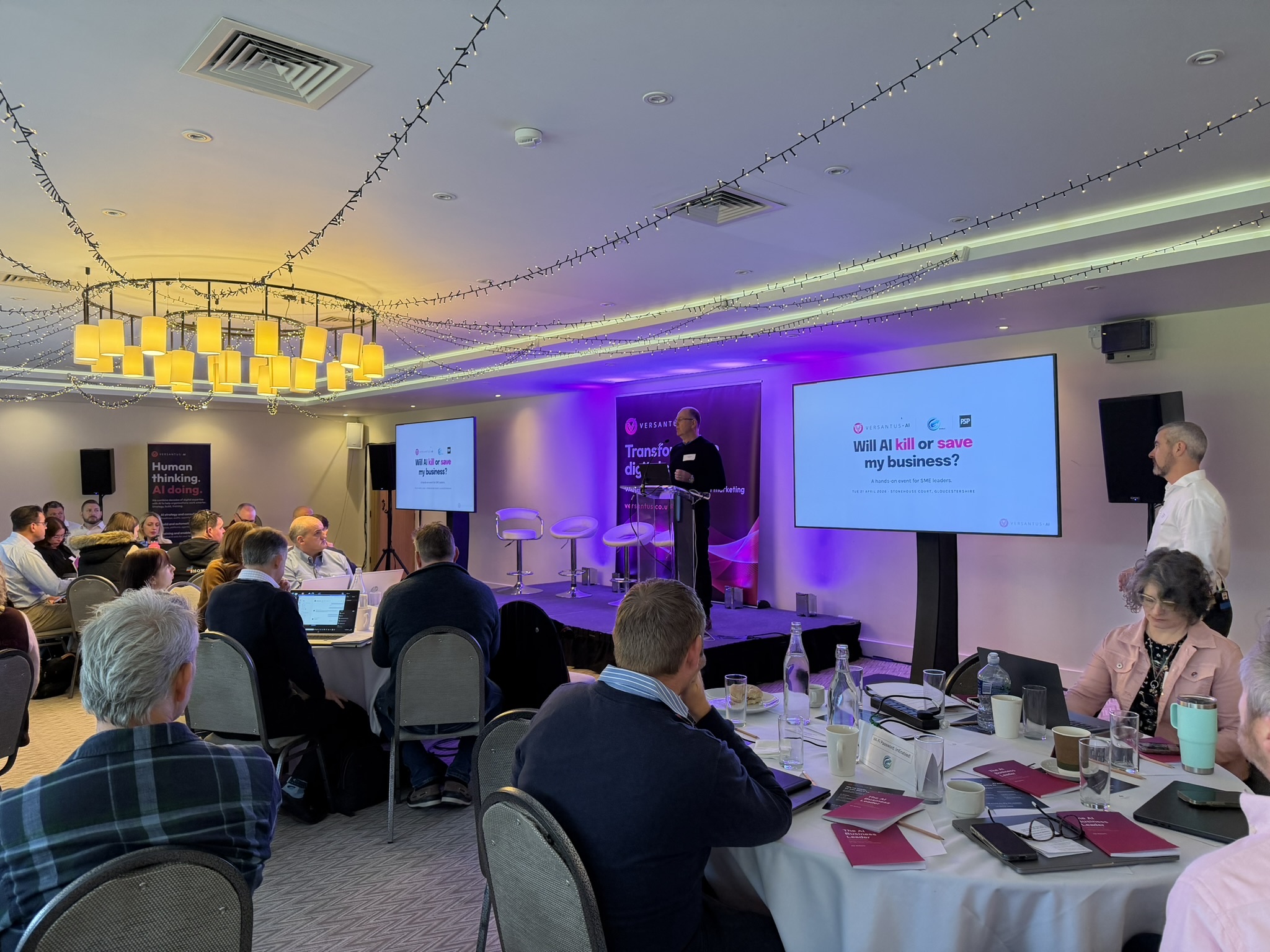 "Will AI kill or save my business?" at the Open Day